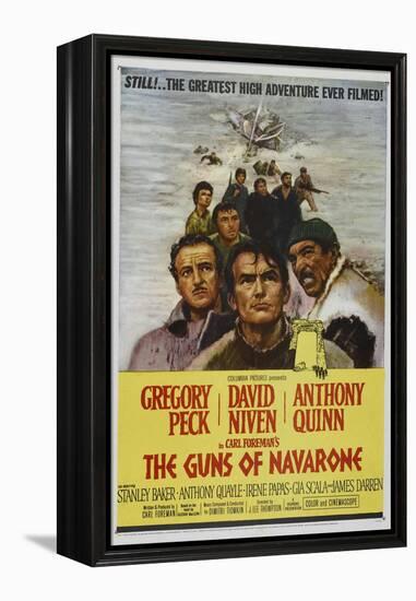 The Guns of Navarone, 1961-null-Framed Stretched Canvas