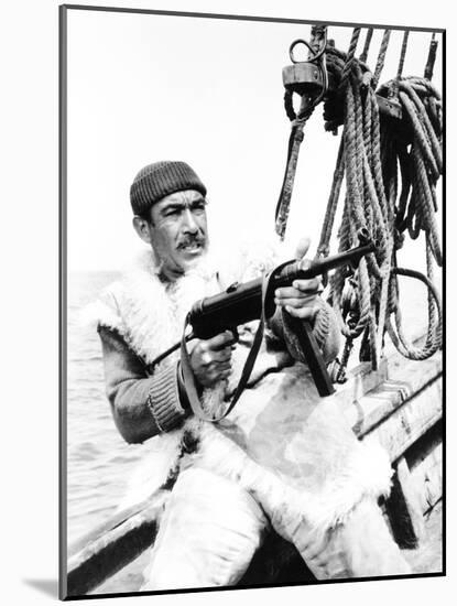 The Guns of Navarone, Anthony Quinn, 1961-null-Mounted Photo