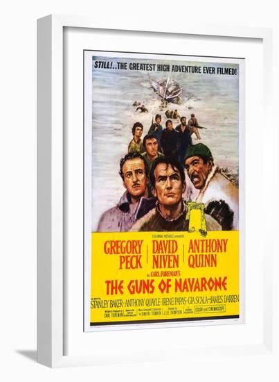 The Guns of Navarone-null-Framed Art Print