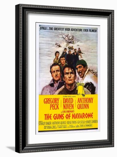 The Guns of Navarone-null-Framed Art Print