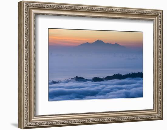 The Gunung Rinjani in the Daybreak-Christoph Mohr-Framed Photographic Print