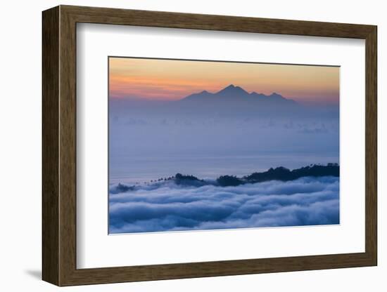 The Gunung Rinjani in the Daybreak-Christoph Mohr-Framed Photographic Print