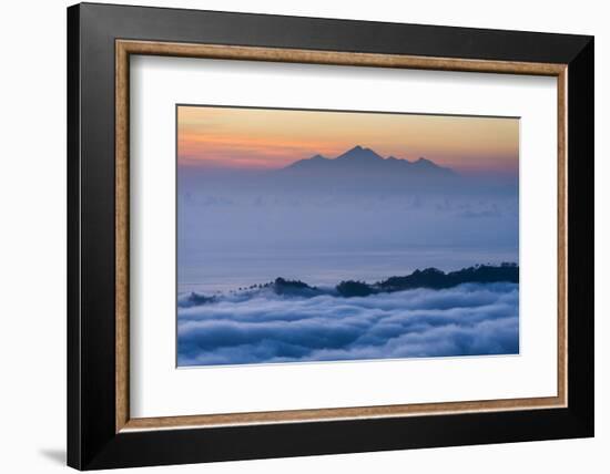 The Gunung Rinjani in the Daybreak-Christoph Mohr-Framed Photographic Print