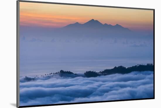 The Gunung Rinjani in the Daybreak-Christoph Mohr-Mounted Photographic Print