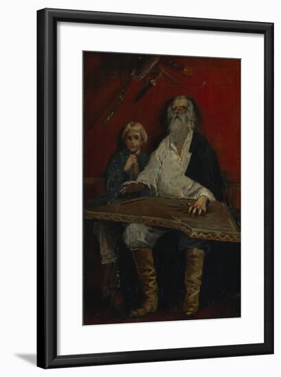 The Gusli Player-Andrei Petrovich Ryabushkin-Framed Giclee Print