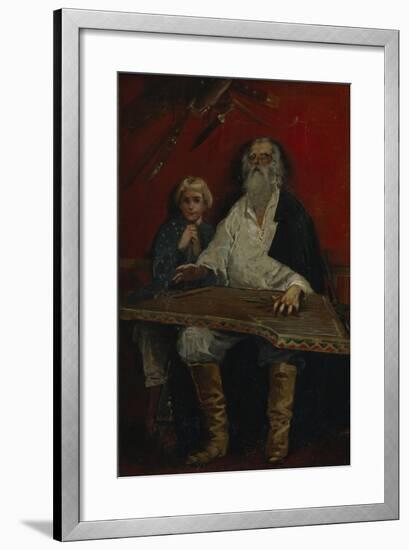 The Gusli Player-Andrei Petrovich Ryabushkin-Framed Giclee Print