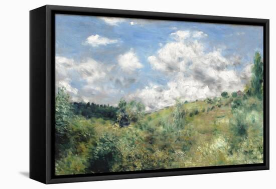 The Gust of Wind, C.1872-Pierre-Auguste Renoir-Framed Premier Image Canvas