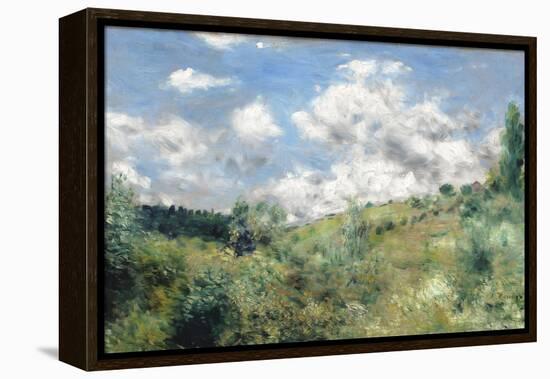 The Gust of Wind, C.1872-Pierre-Auguste Renoir-Framed Premier Image Canvas