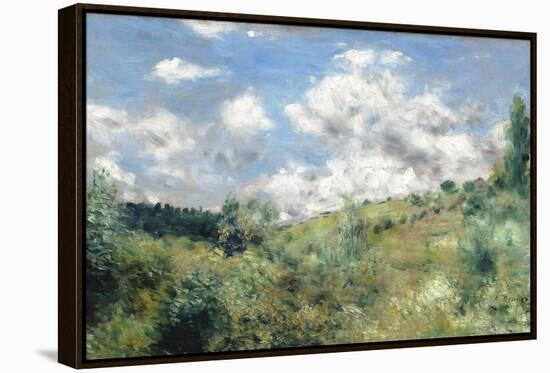 The Gust of Wind, C.1872-Pierre-Auguste Renoir-Framed Premier Image Canvas