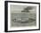 The Gustave Zede, One of the World's First Successful Submarines Performing-null-Framed Art Print