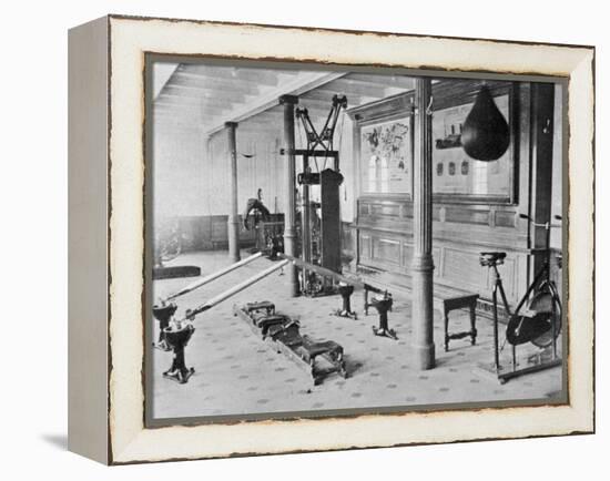 The Gymnasium of the Titanic-null-Framed Premier Image Canvas