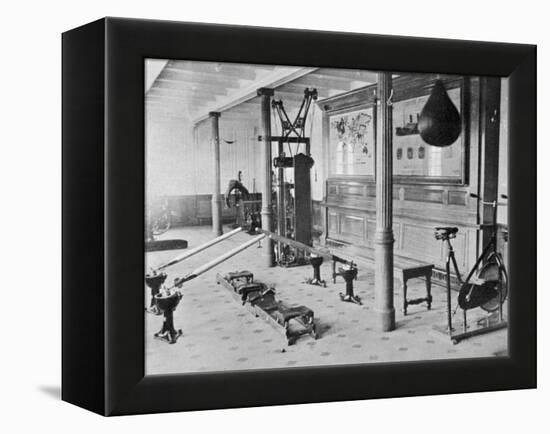 The Gymnasium of the Titanic-null-Framed Premier Image Canvas
