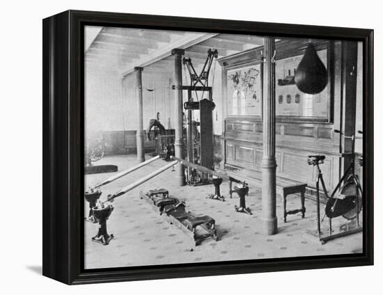 The Gymnasium of the Titanic-null-Framed Premier Image Canvas