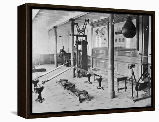 The Gymnasium of the Titanic-null-Framed Premier Image Canvas