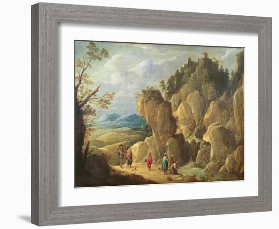 The Gypsies-David the Younger Teniers-Framed Giclee Print