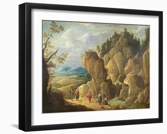 The Gypsies-David the Younger Teniers-Framed Giclee Print