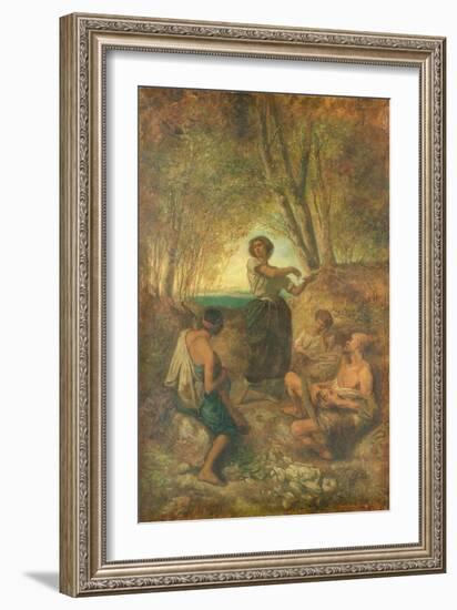 The Gypsy Dance, 1853-Anselm Feuerbach-Framed Giclee Print