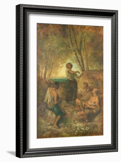 The Gypsy Dance, 1853-Anselm Feuerbach-Framed Giclee Print