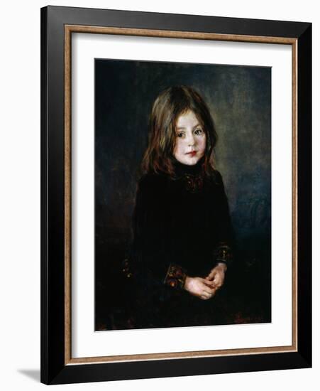 The gypsy kid, 1866-Gerhard Peter Frantz Vilhelm Munthe-Framed Giclee Print