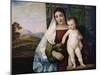 The Gypsy Madonna, C1510-Titian (Tiziano Vecelli)-Mounted Giclee Print