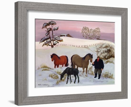 The Gypsy's Horse-Margaret Loxton-Framed Giclee Print