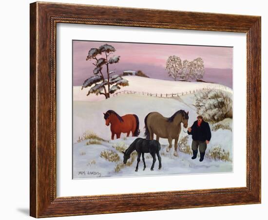 The Gypsy's Horse-Margaret Loxton-Framed Giclee Print