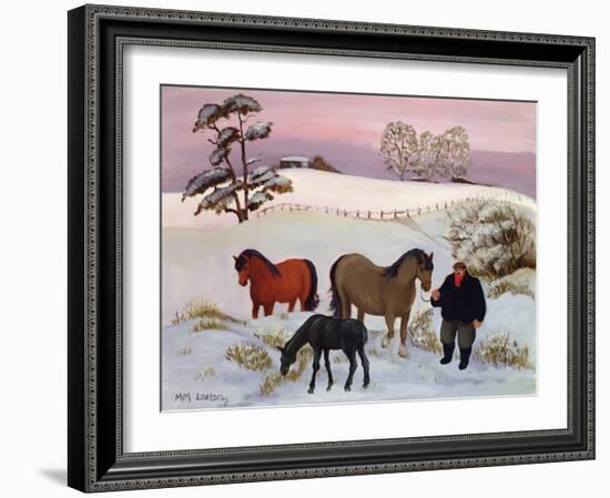 The Gypsy's Horse-Margaret Loxton-Framed Giclee Print