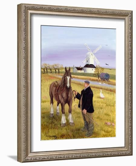 The Gypsy's Horse-Margaret Loxton-Framed Giclee Print