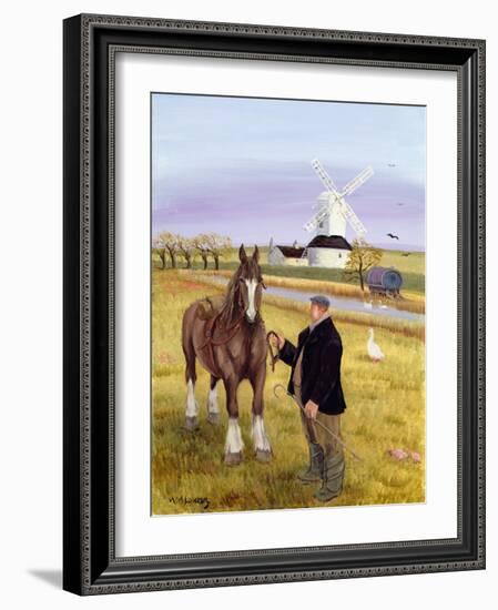 The Gypsy's Horse-Margaret Loxton-Framed Giclee Print