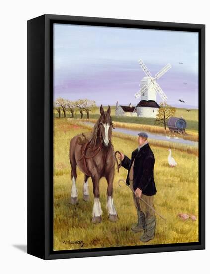 The Gypsy's Horse-Margaret Loxton-Framed Premier Image Canvas