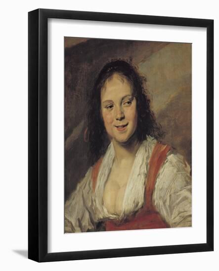 The Gypsy Woman, circa 1628-30-Frans Hals-Framed Giclee Print