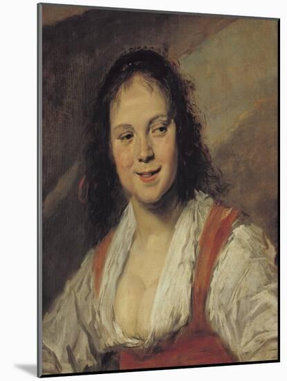 The Gypsy Woman, circa 1628-30-Frans Hals-Mounted Giclee Print