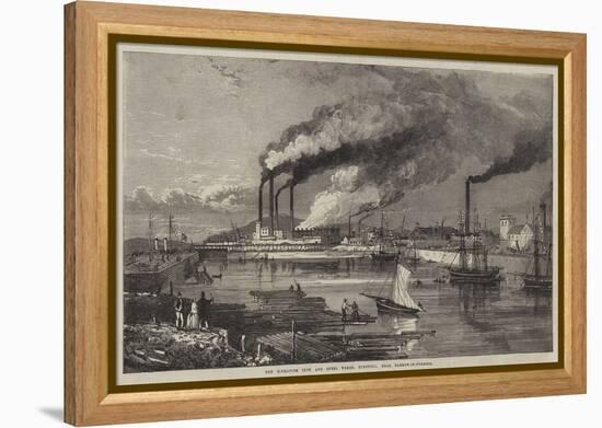 The Haematite Iron and Steel Works, Hindpool, Near Barrow-In-Furness-null-Framed Premier Image Canvas