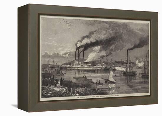 The Haematite Iron and Steel Works, Hindpool, Near Barrow-In-Furness-null-Framed Premier Image Canvas