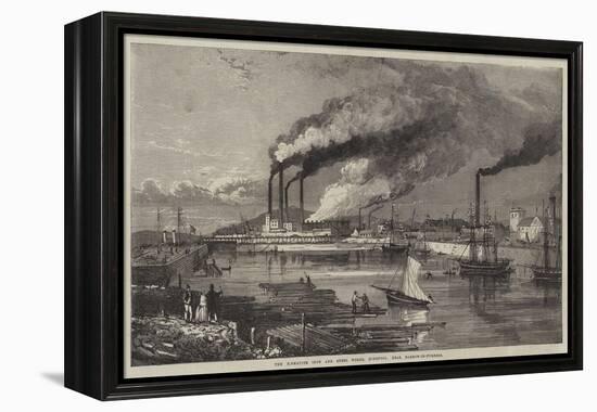 The Haematite Iron and Steel Works, Hindpool, Near Barrow-In-Furness-null-Framed Premier Image Canvas