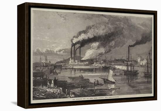 The Haematite Iron and Steel Works, Hindpool, Near Barrow-In-Furness-null-Framed Premier Image Canvas