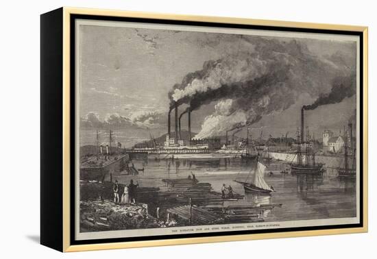 The Haematite Iron and Steel Works, Hindpool, Near Barrow-In-Furness-null-Framed Premier Image Canvas