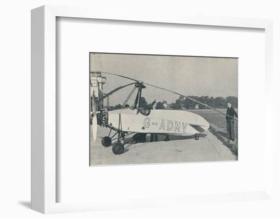 The Hafner Gyroplane, c1935 (c1937)-Unknown-Framed Photographic Print