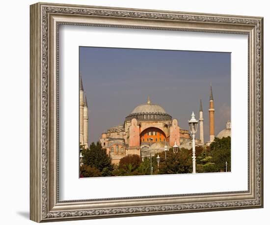 The Hagia Sophia Mosque, Istanbul, Turkey-Joe Restuccia III-Framed Photographic Print