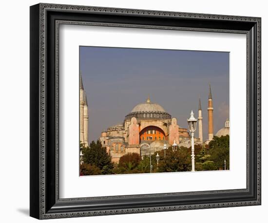 The Hagia Sophia Mosque, Istanbul, Turkey-Joe Restuccia III-Framed Photographic Print