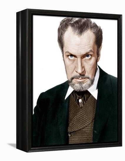 The Hainted Palace, Vincent Price, 1963-null-Framed Stretched Canvas