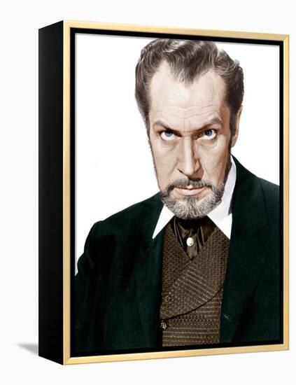 The Hainted Palace, Vincent Price, 1963-null-Framed Stretched Canvas