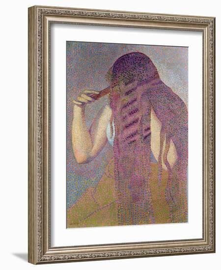 The Hair, circa 1892-Henri Edmond Cross-Framed Giclee Print