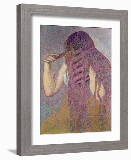 The Hair, circa 1892-Henri Edmond Cross-Framed Giclee Print