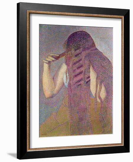 The Hair, circa 1892-Henri Edmond Cross-Framed Giclee Print