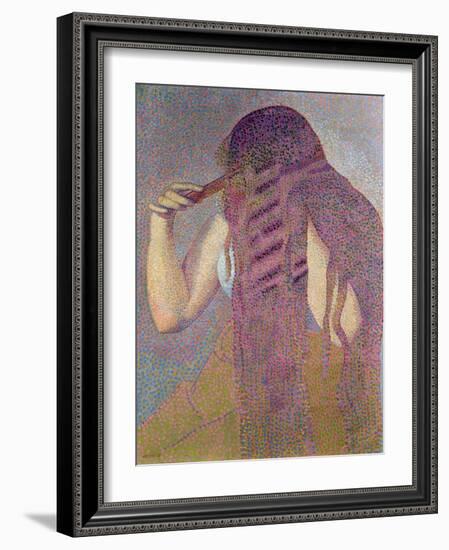 The Hair, circa 1892-Henri Edmond Cross-Framed Giclee Print