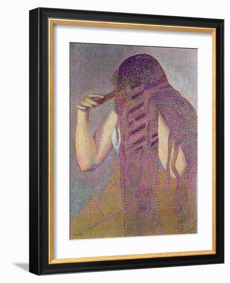 The Hair, circa 1892-Henri Edmond Cross-Framed Giclee Print