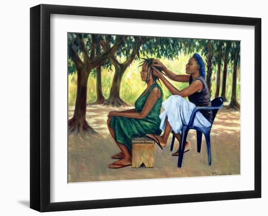 The Hairdresser, 2001-Tilly Willis-Framed Giclee Print