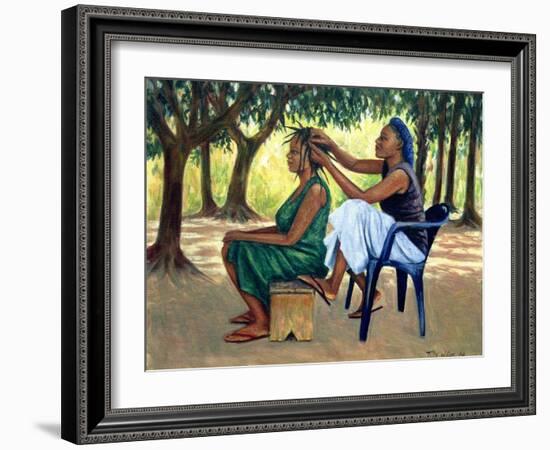 The Hairdresser, 2001-Tilly Willis-Framed Giclee Print