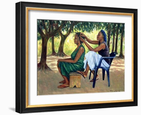 The Hairdresser, 2001-Tilly Willis-Framed Giclee Print